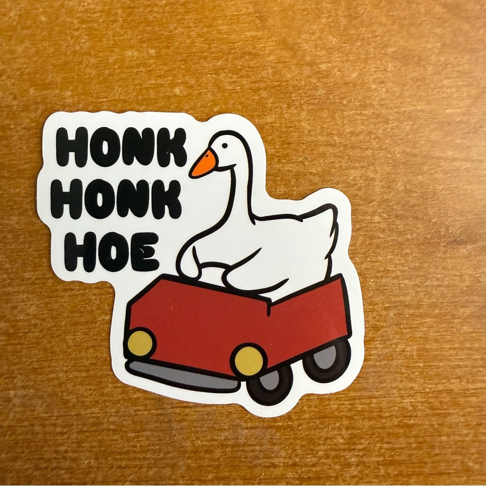 Funny Goose Car Sticker‎
